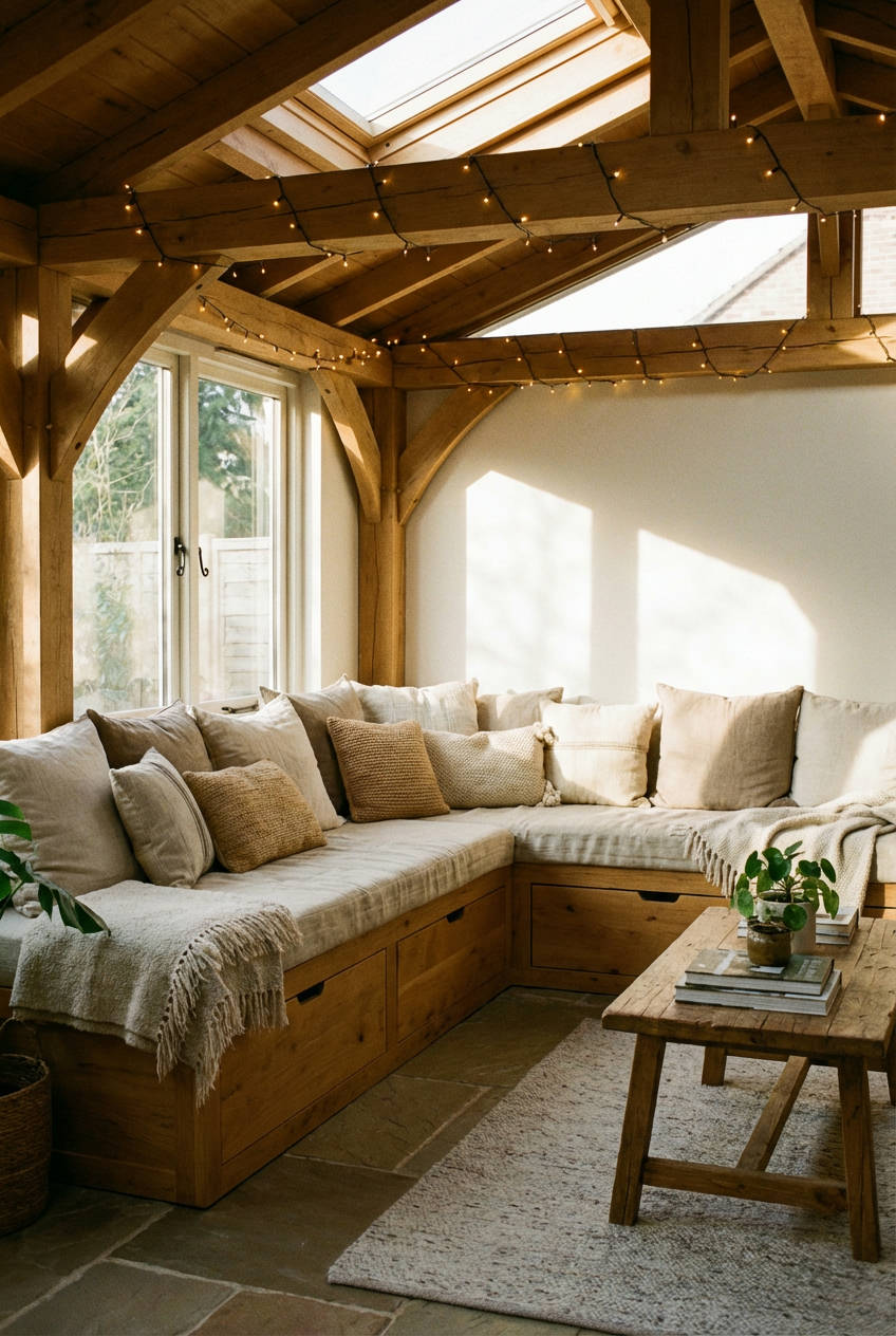 Built-in Seating and Storage 1