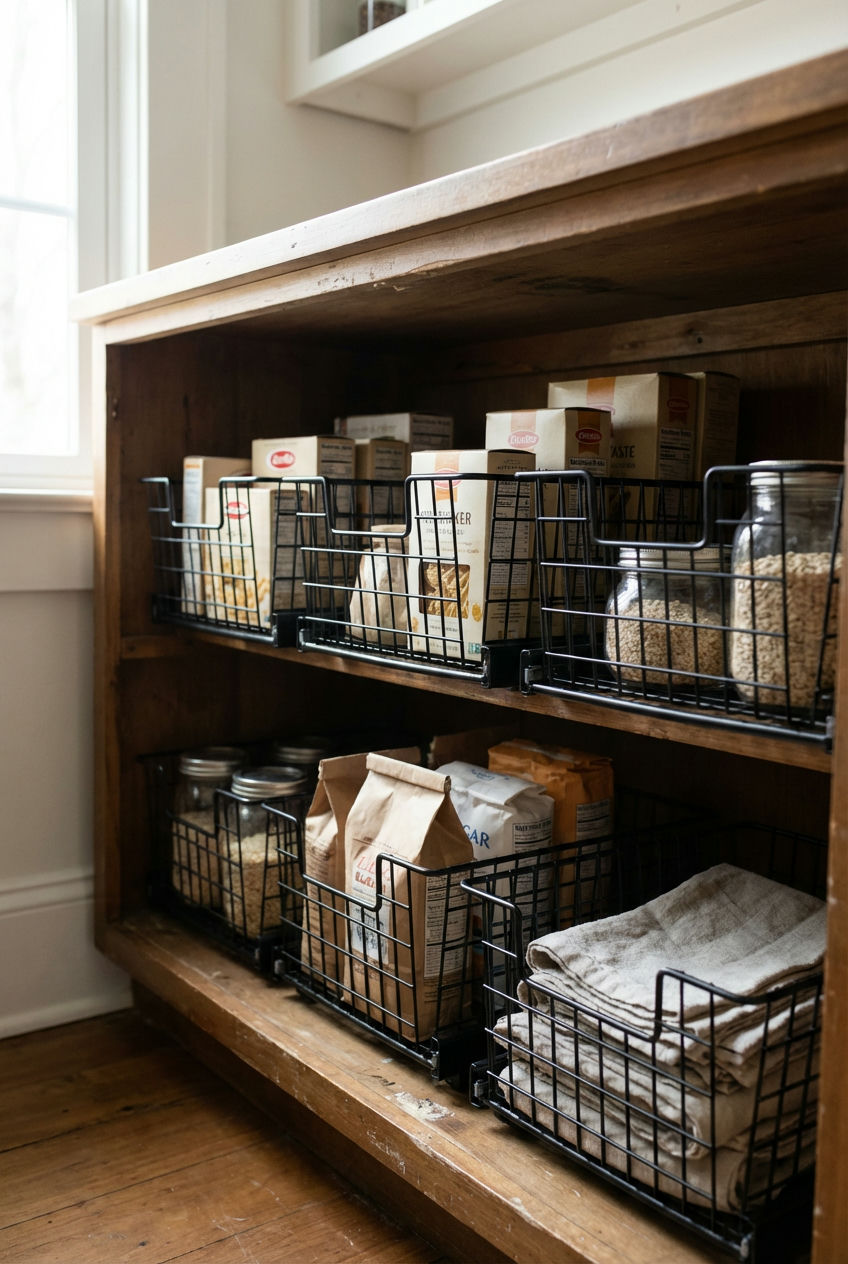 Basket-Systems-for-Lower-Shelves 2