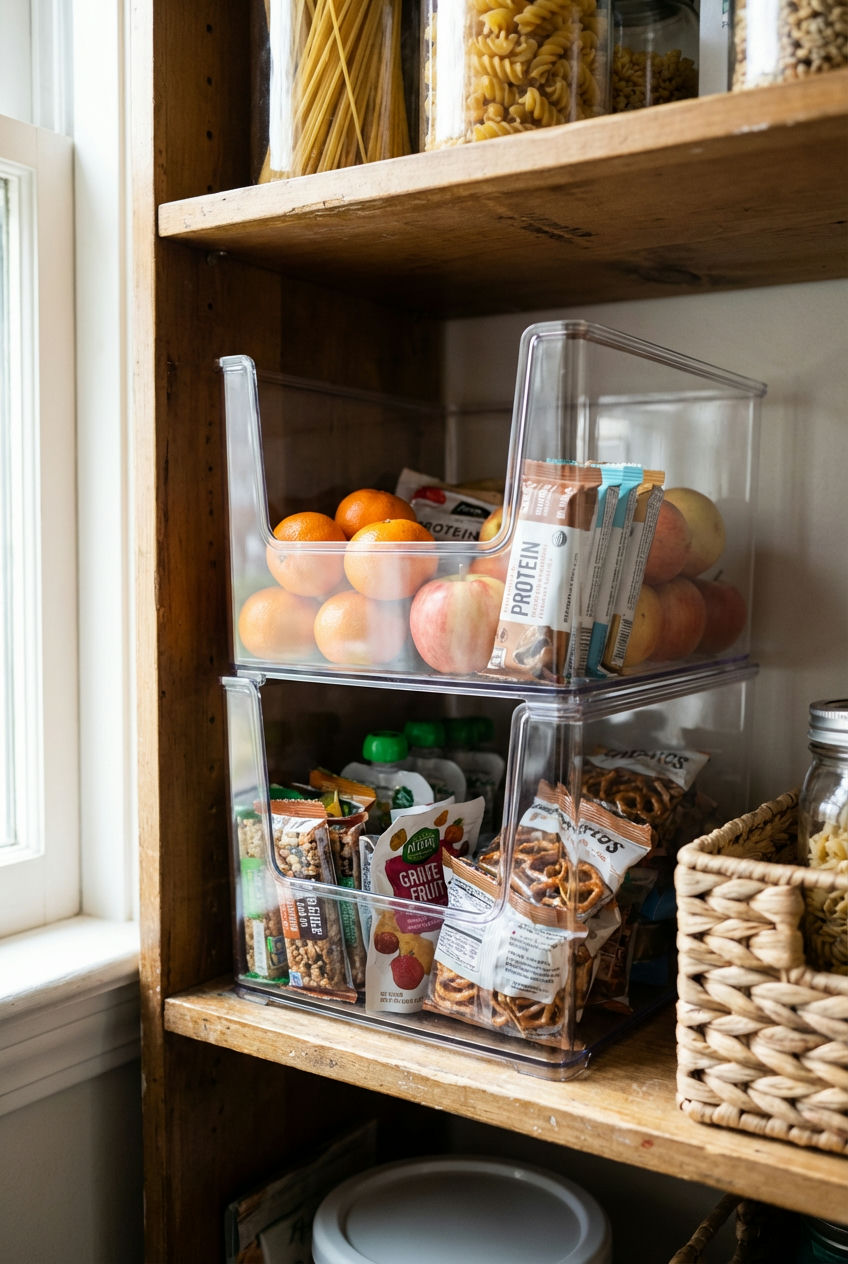 Utilize-Vertical-Space-with-Stackable-Bins 1