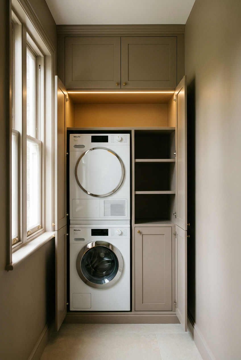 Built-in Laundry Niche 1