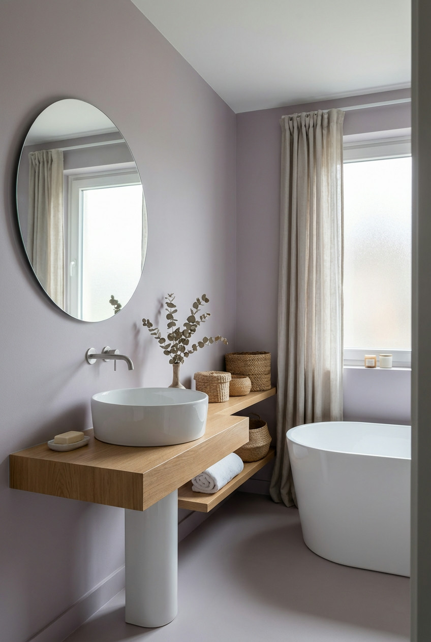 Soft Muted Lavender 1