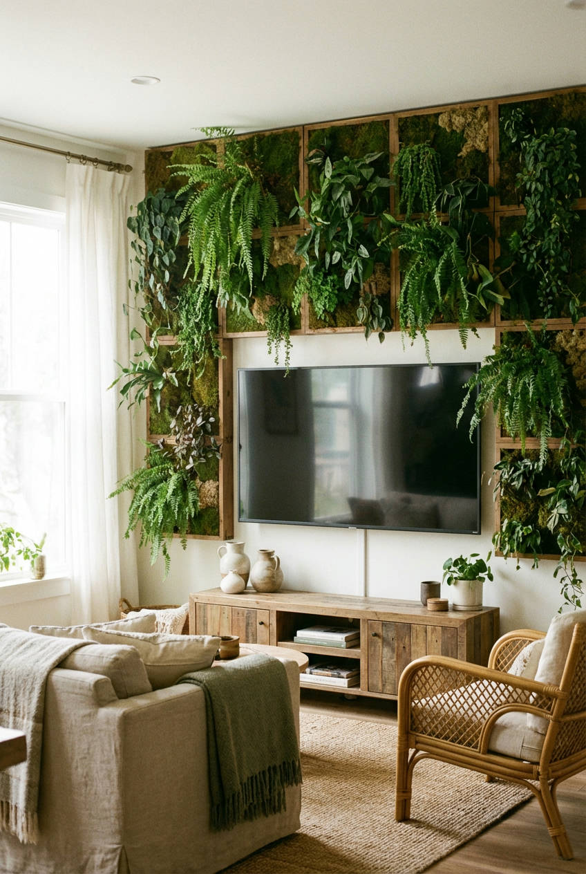 Vertical Garden Wall Accent 1
