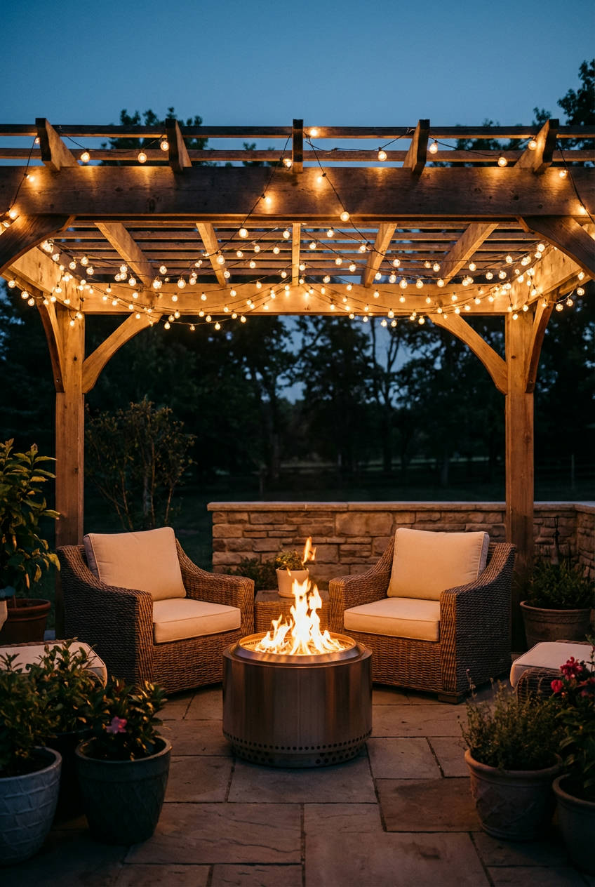String Light Canopy Dreams 1
