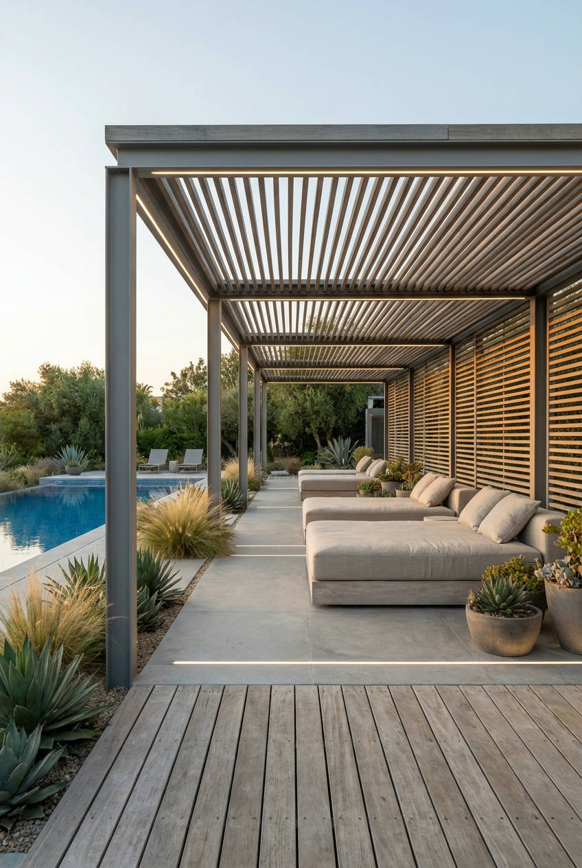 Luxurious Poolside Lounging 2