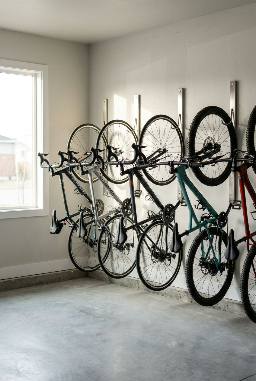 Vertical Bike Racks 1