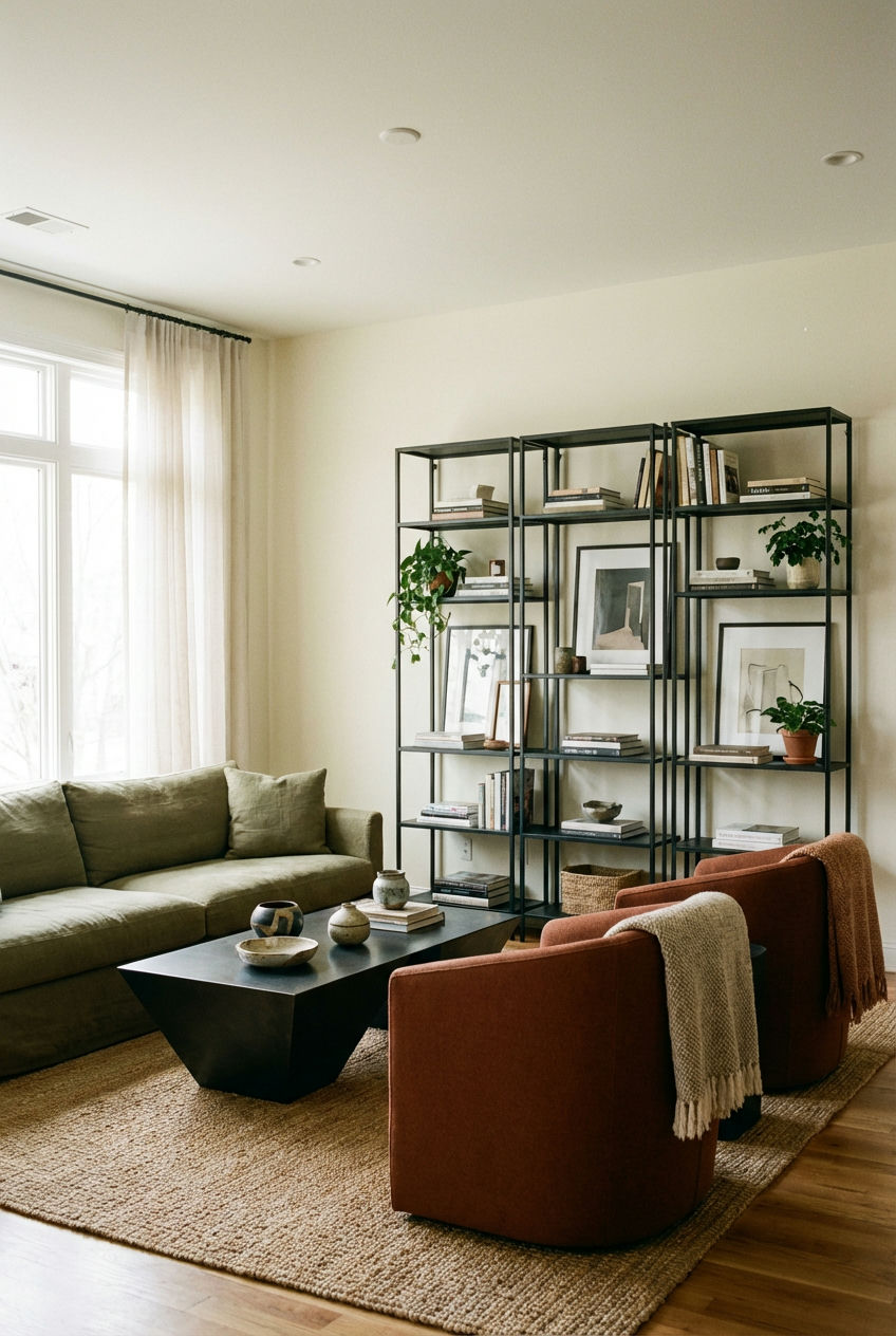 Earthy Tones with Black Accents 2