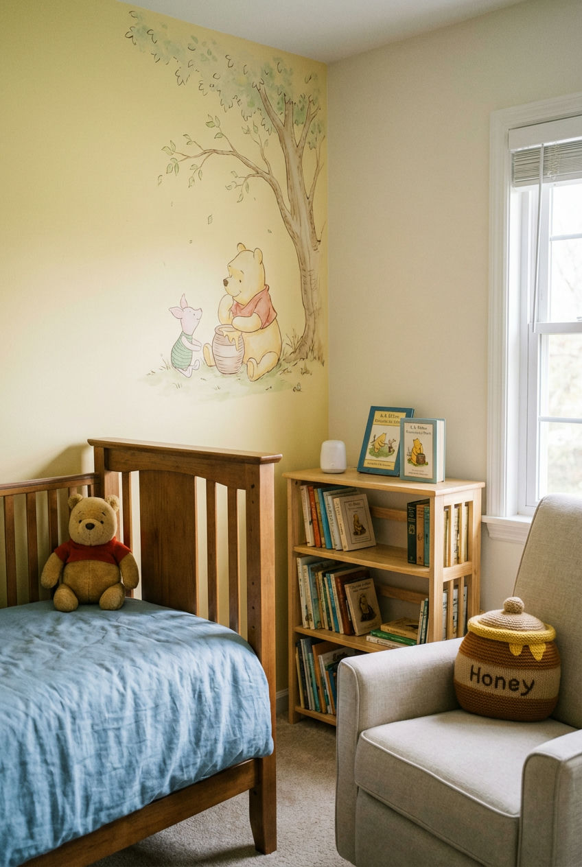 Whimsical Winnie the Pooh Charm 1