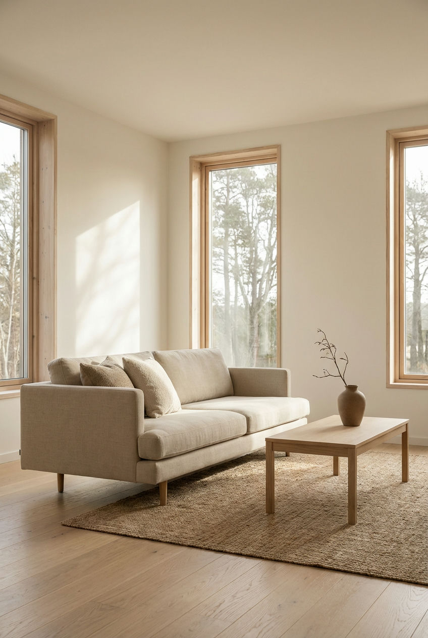 Warm White with Minimalist Decor 1