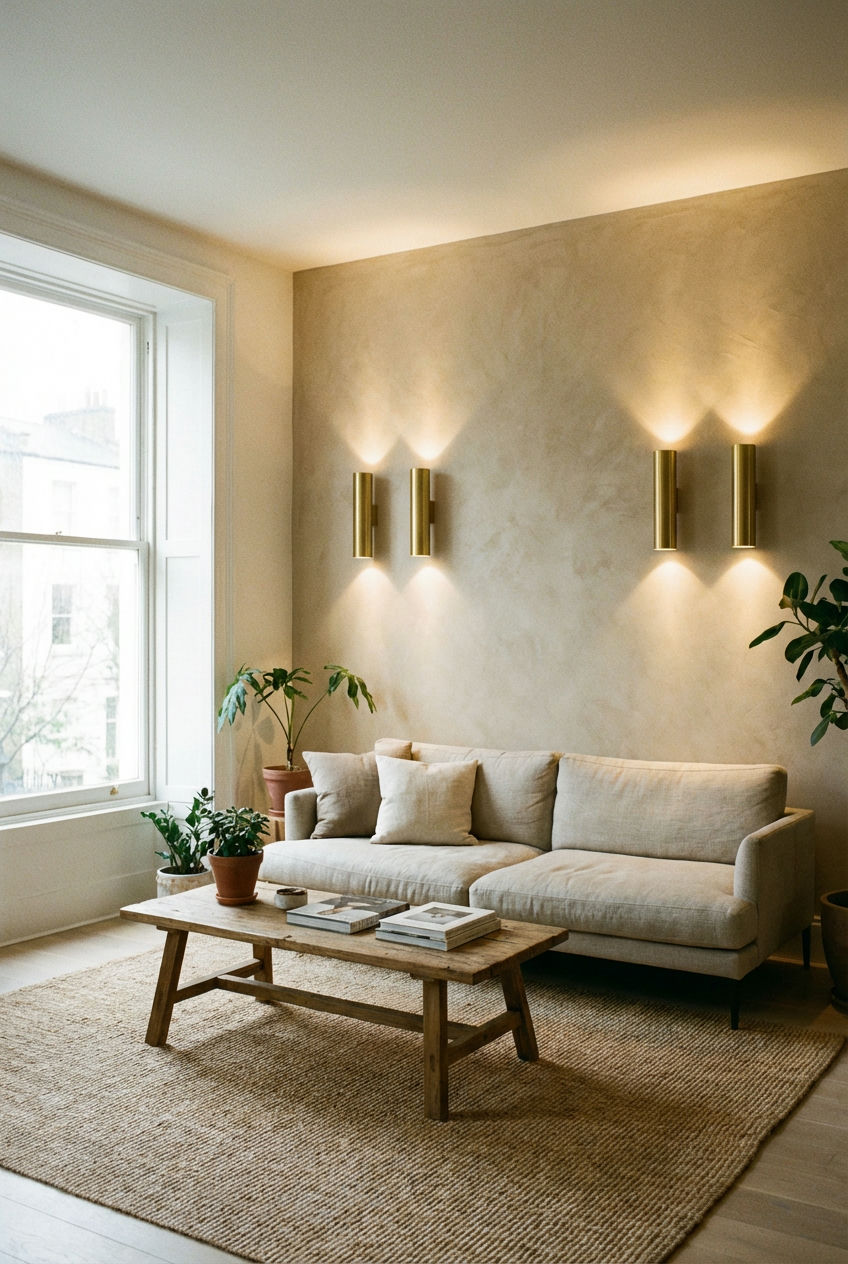 Artistic Wall Sconces Arrangement 1