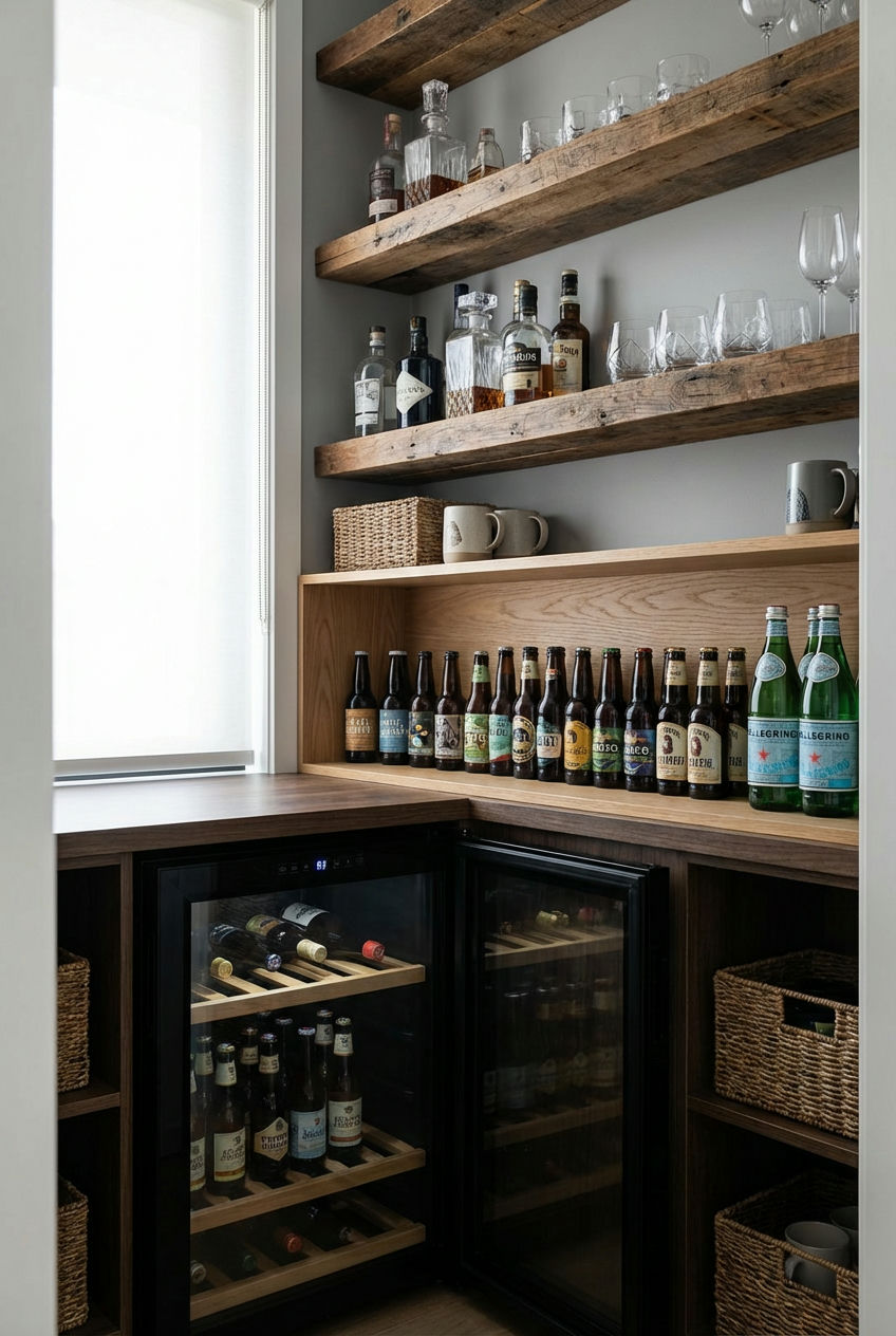 Pantry-with-a-Dedicated-Beverage-Center 2