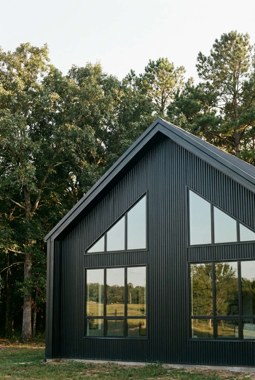 Striking-Roofline-Barndominium-House-Plans-1