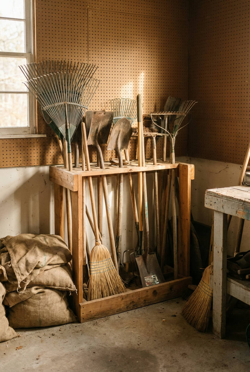 Garden Tool Organization 1