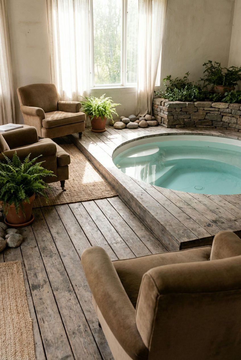 Small Pool with Decking Area 2