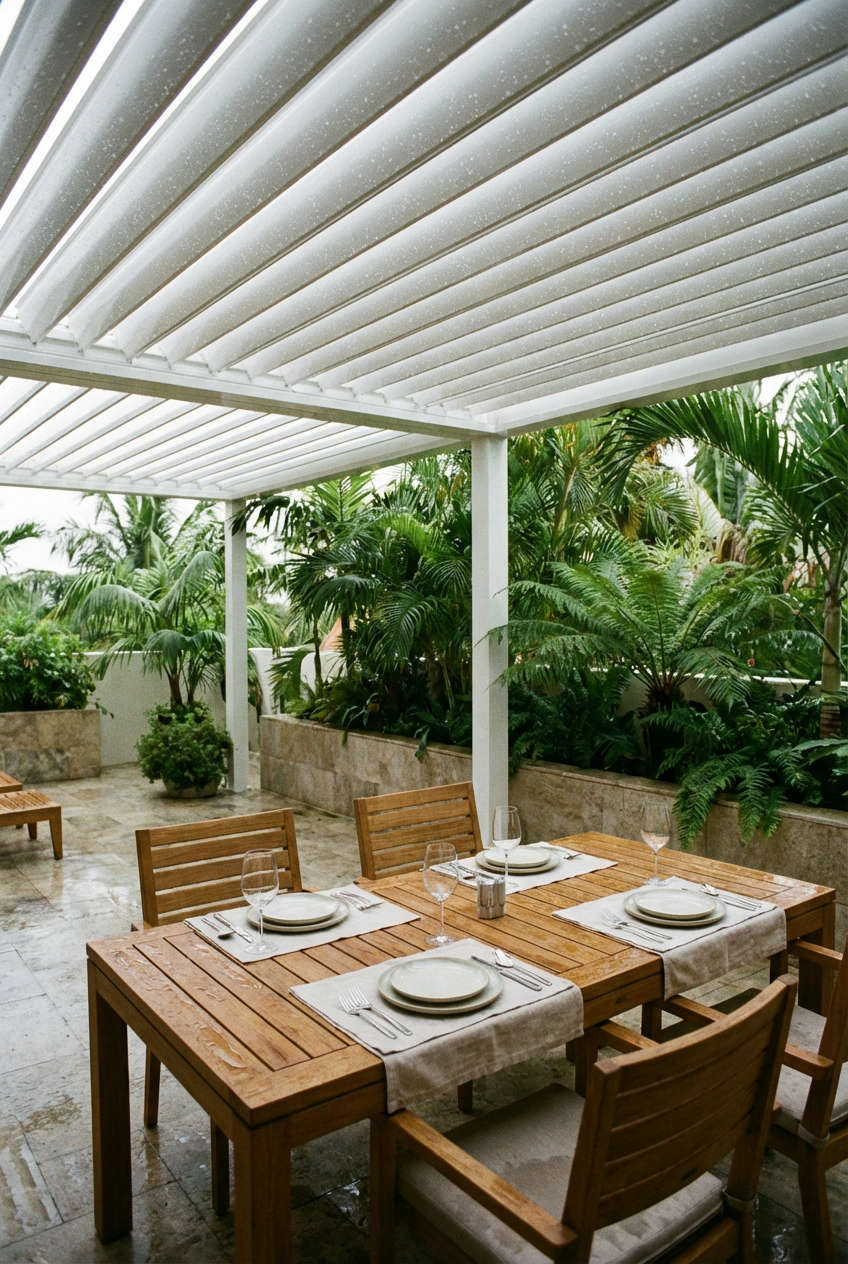 Bioclimatic Louvered Roofs 2