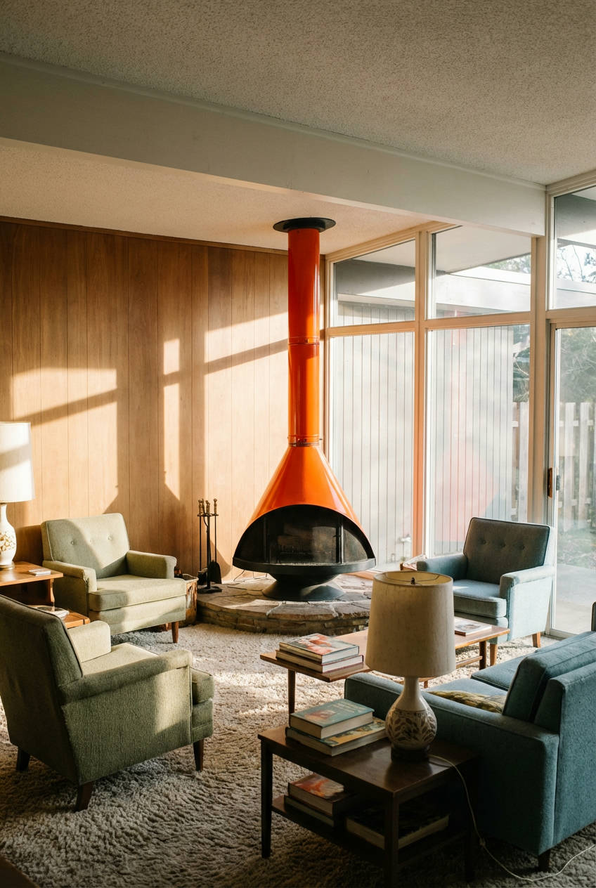 Streamlined Fireplace Design 2