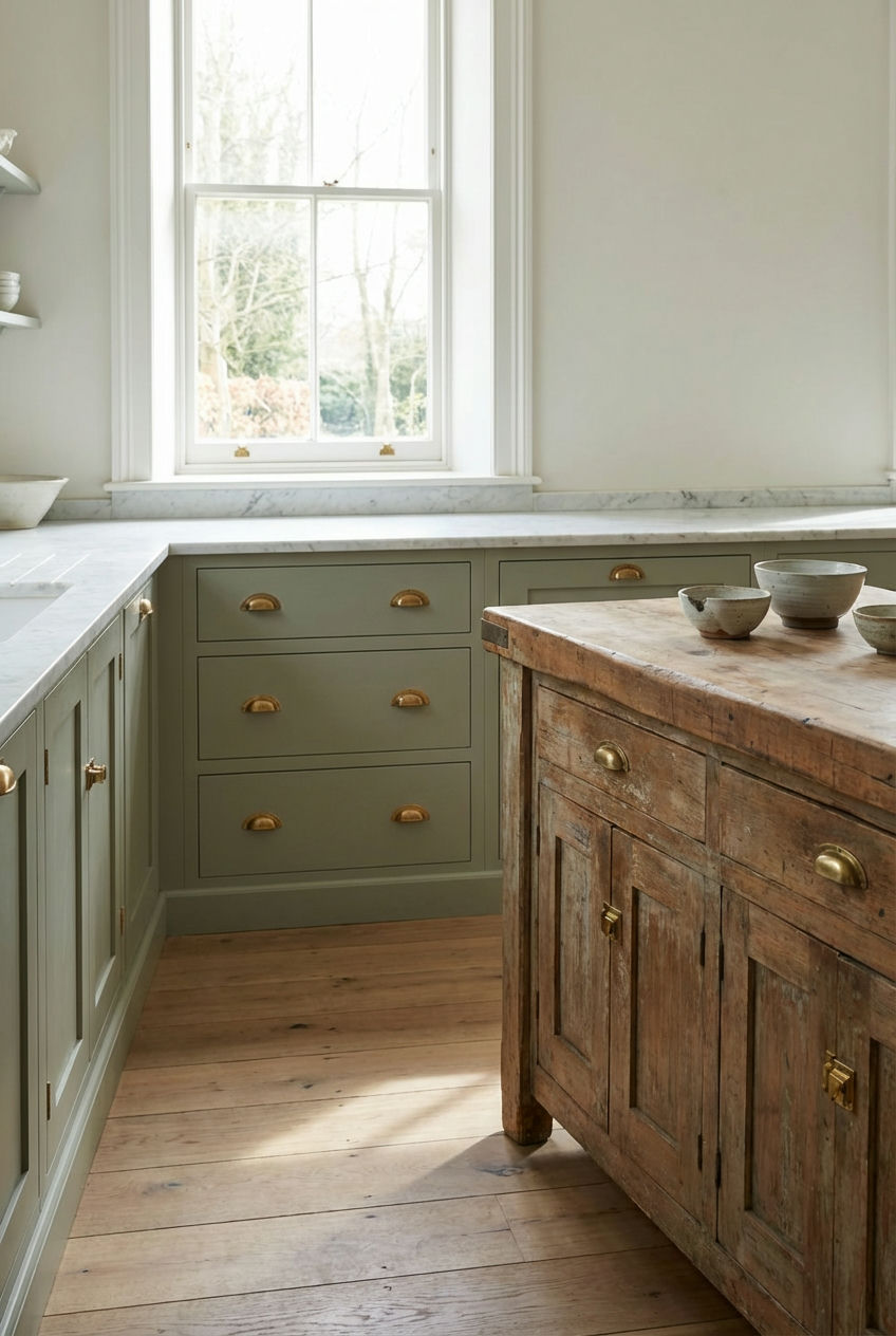 Soft Earth Tone Cabinetry 1