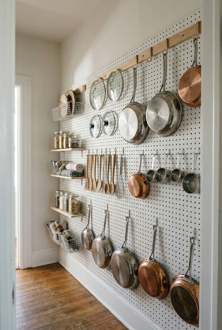 Pegboard-for-Utensils-&-Pans 1