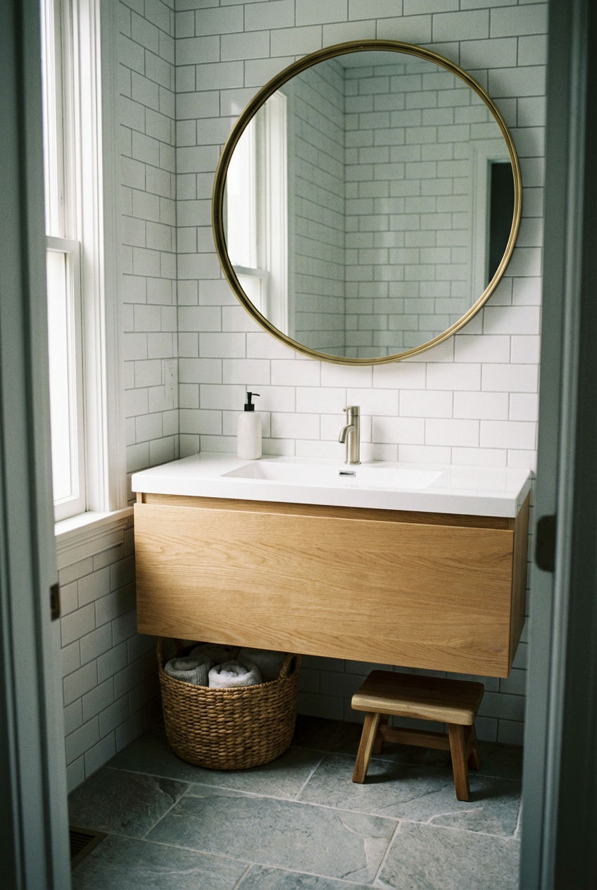 Floating Vanities for Airiness 1