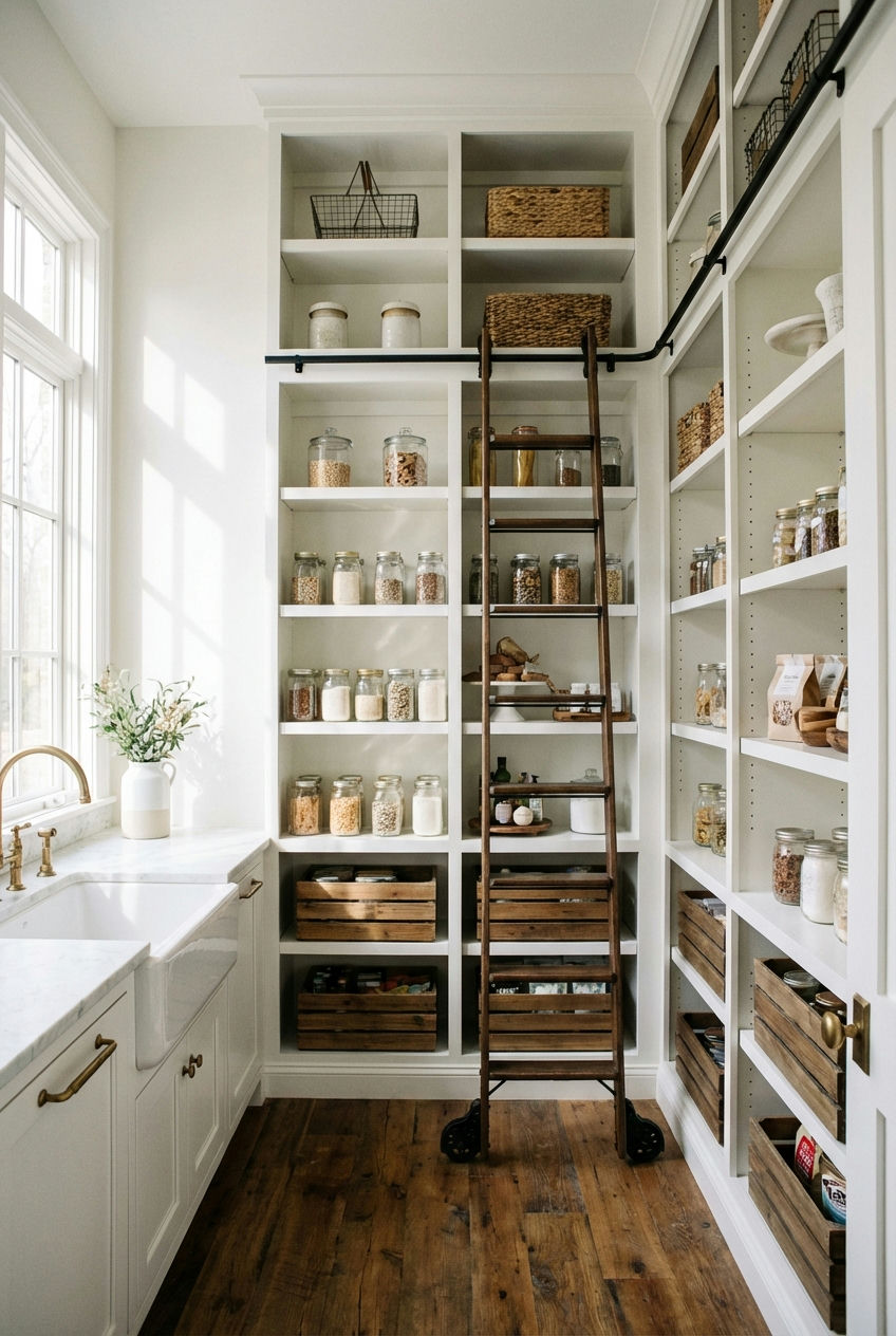 Pantry-Ladder-for-High-Storage 1