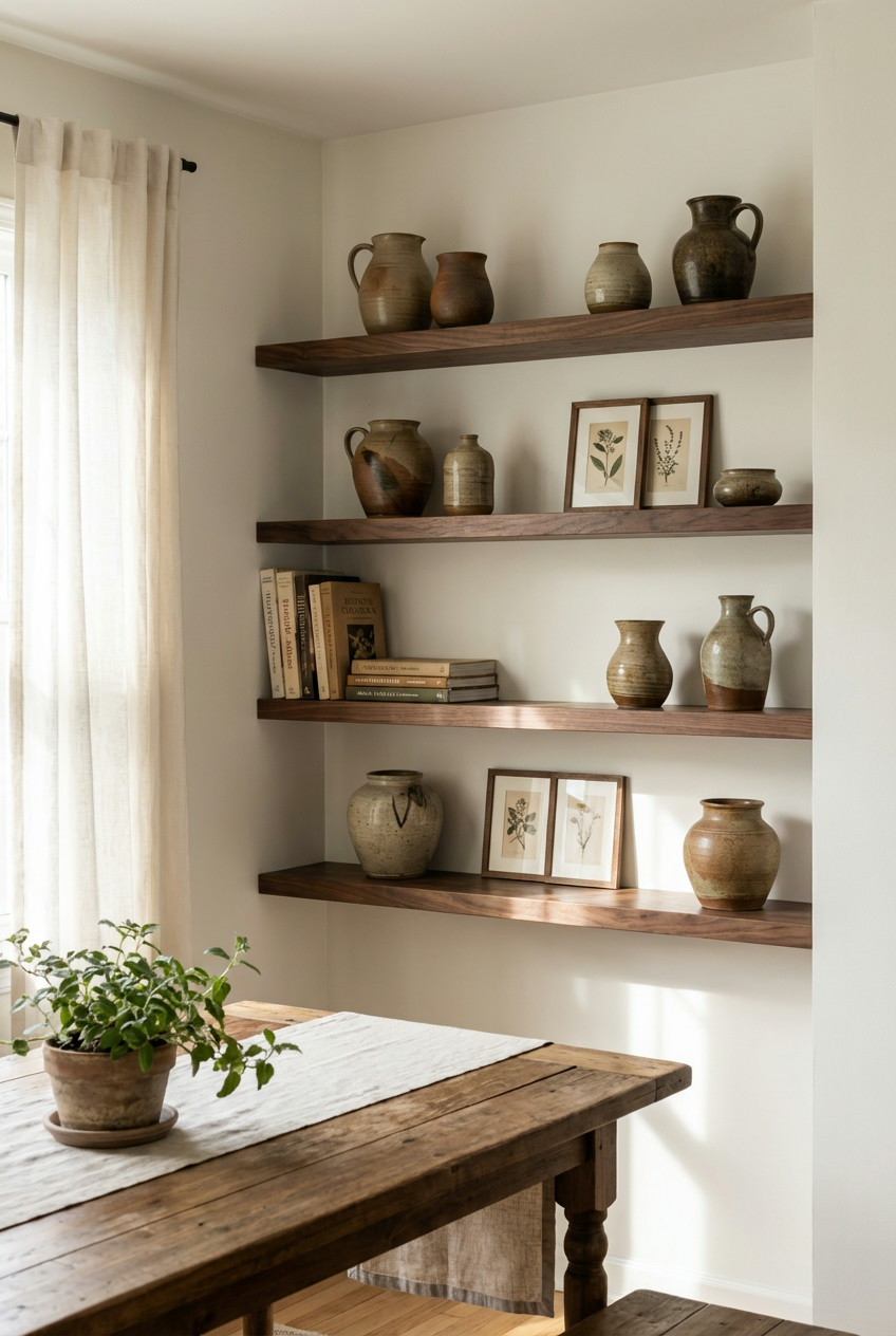 Curated Open Shelving 1