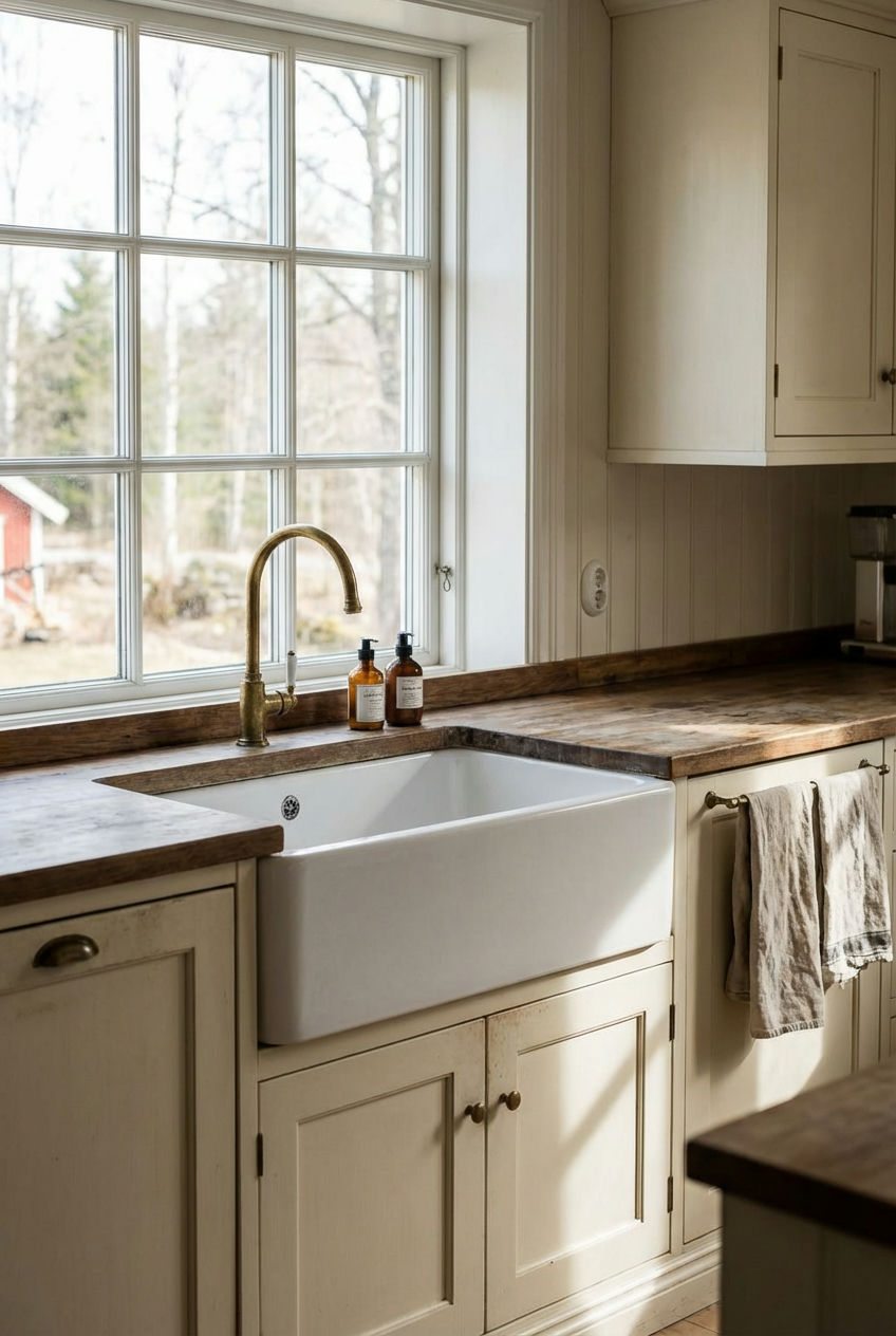 Large Farmhouse Sinks with Apron Fronts 1