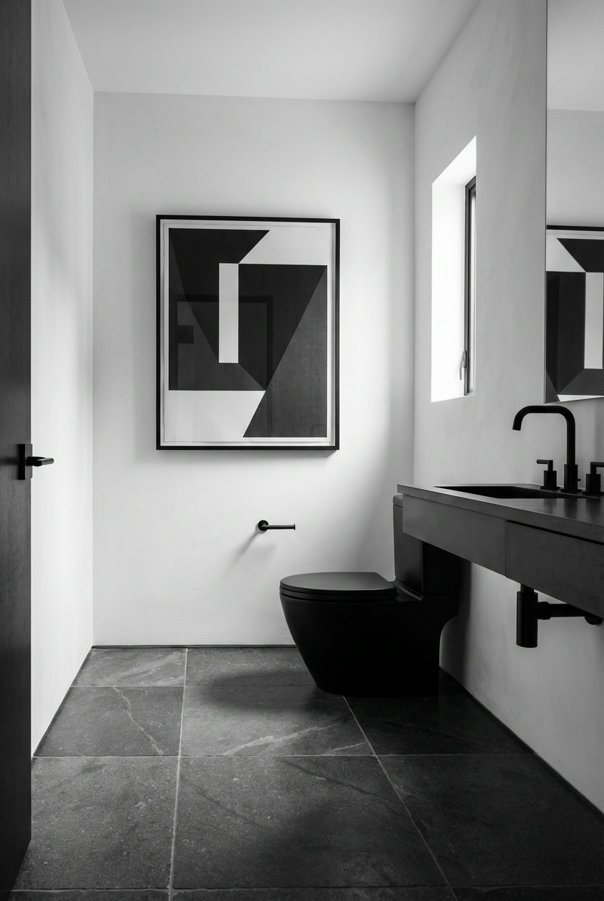 Sleek Monochrome Statement 2