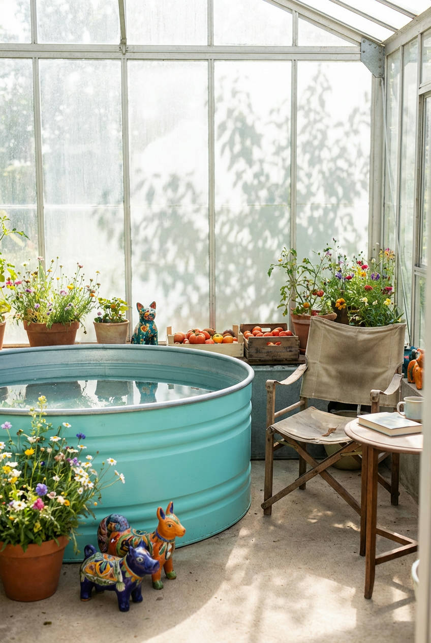 Stock Tank Chic: Rustic Meets Refreshing 2