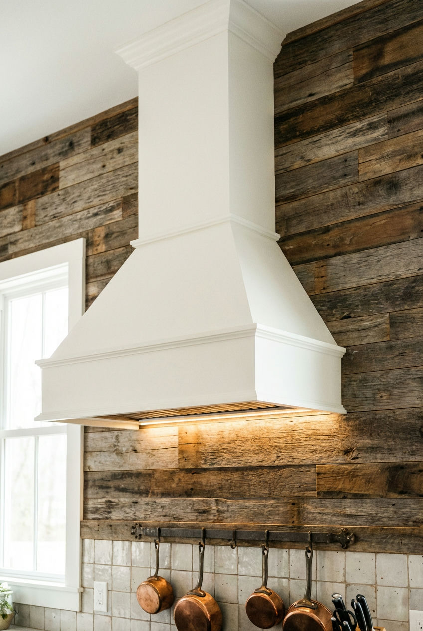 Reclaimed Wood Statement Walls 1