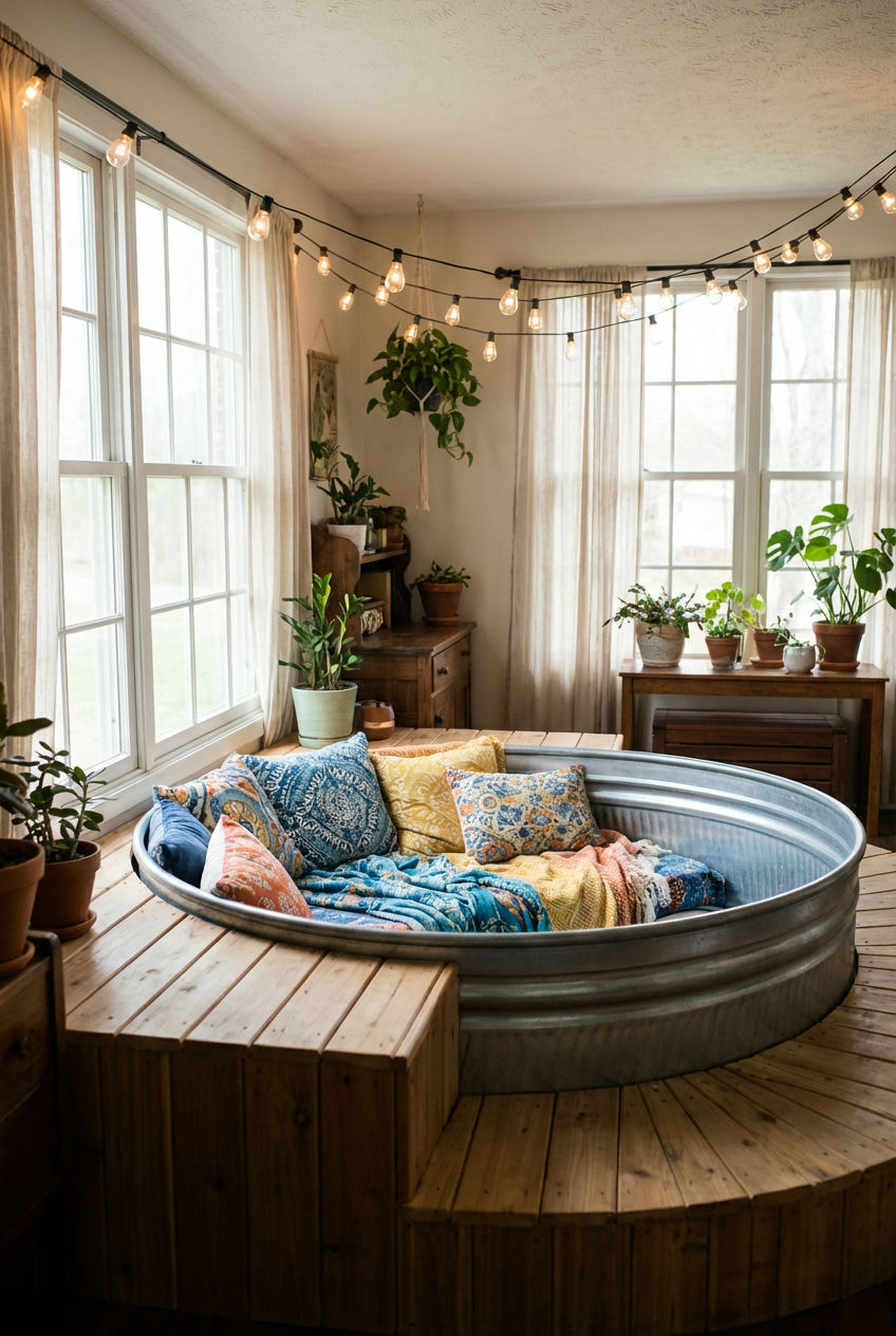 Stock Tank Chic: Rustic Meets Refreshing 1