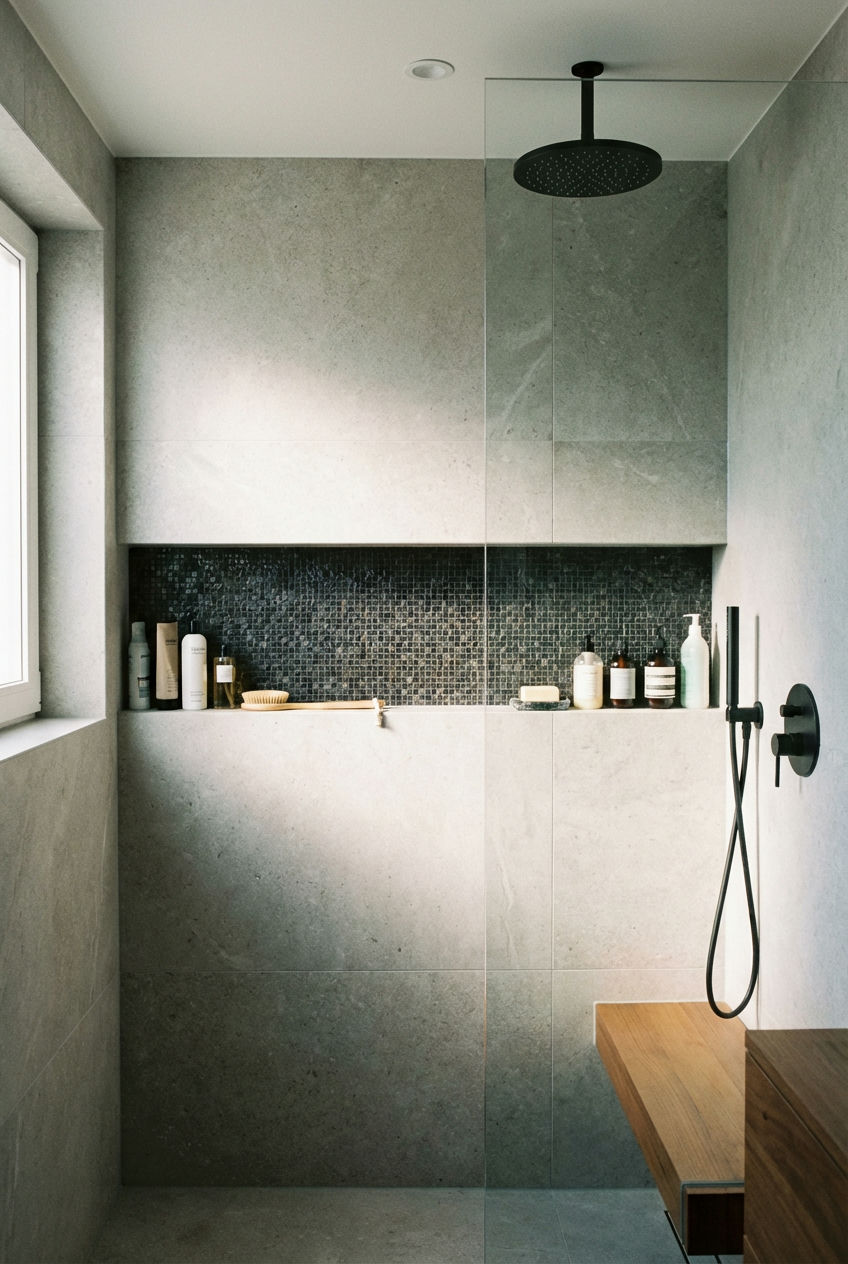 Built-In Niches in Showers 2