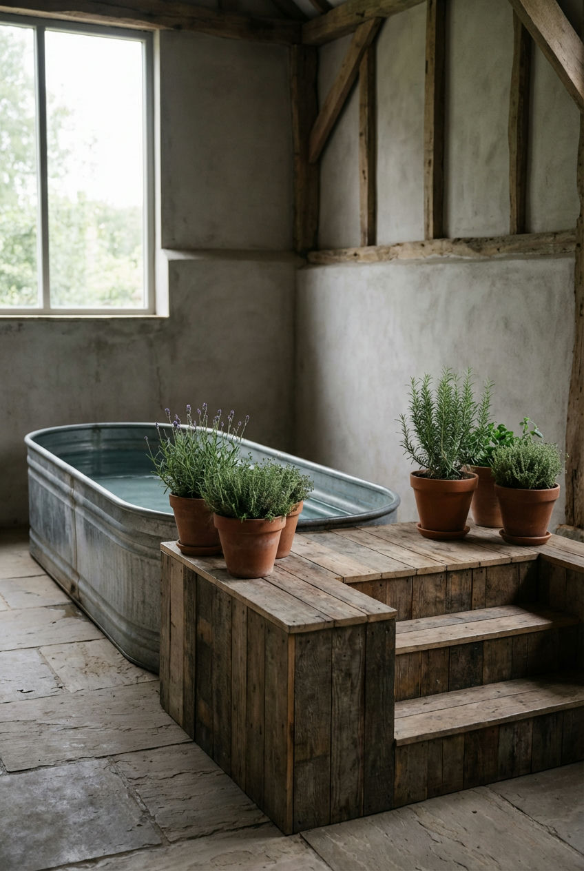 Trough Pool: Industrial Farmhouse Vibe 1