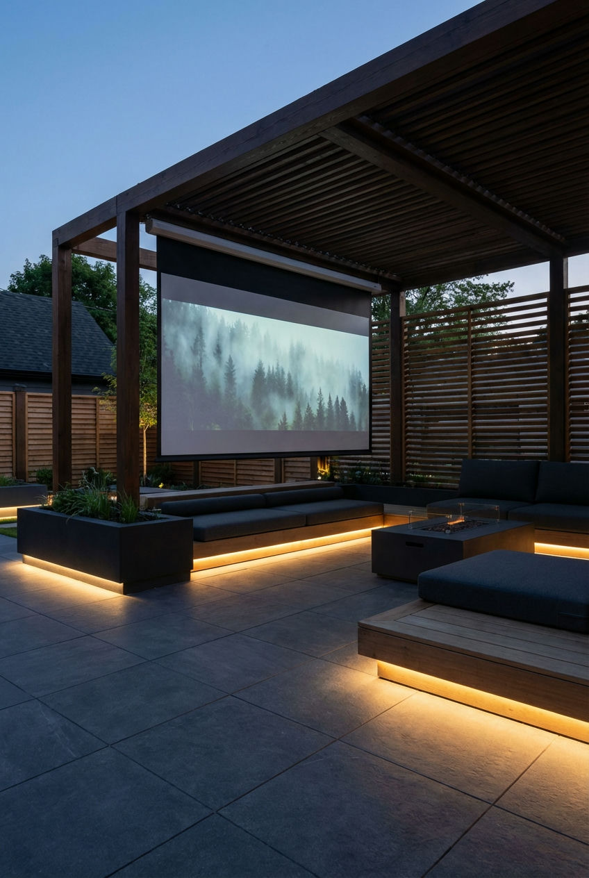 Tech Integrated Outdoor Rooms 1