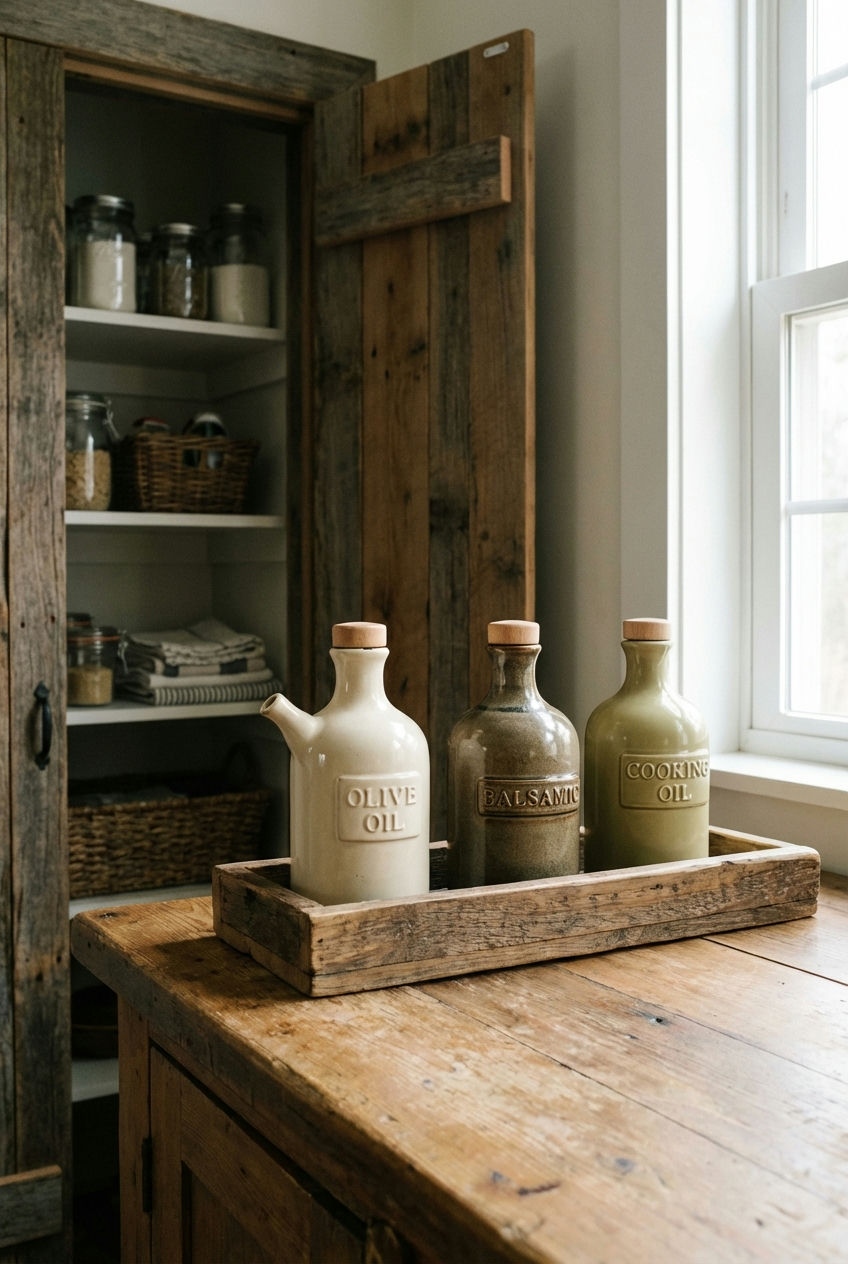 Decanted Oil & Vinegar Bottles 2