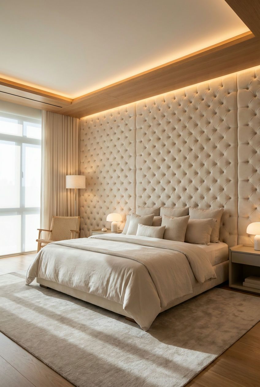 Fabric Upholstered Walls 1