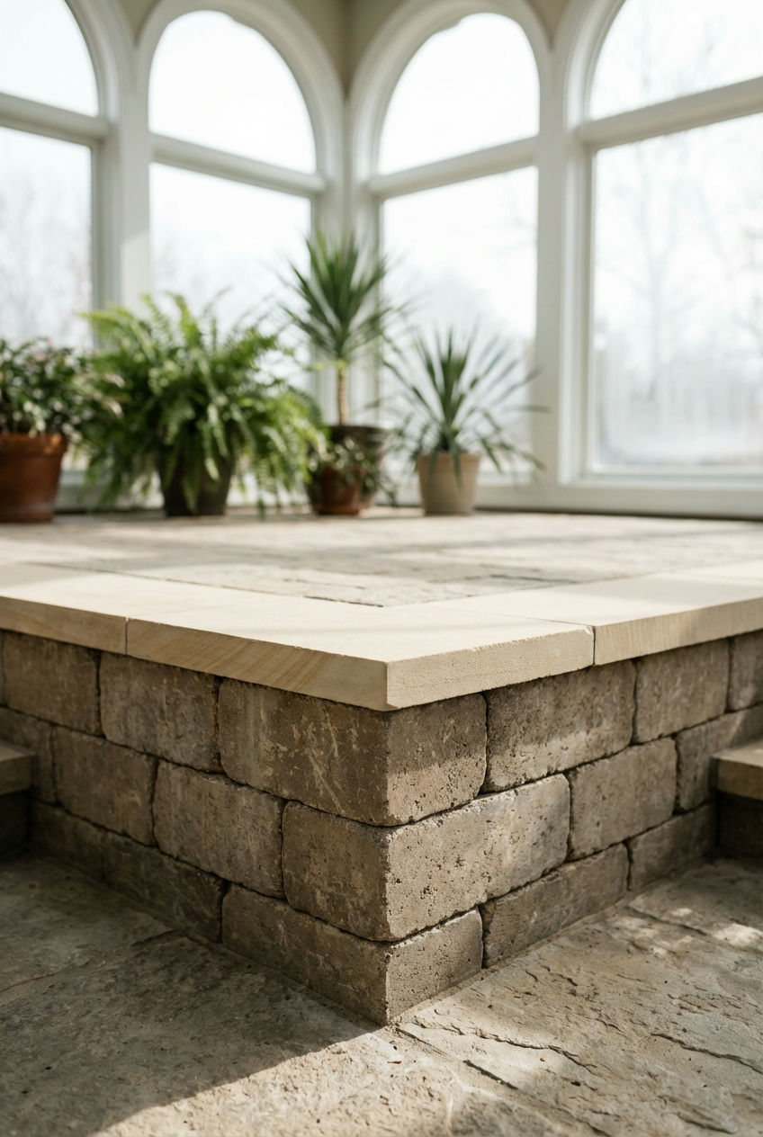 Raised Paver Platforms 2