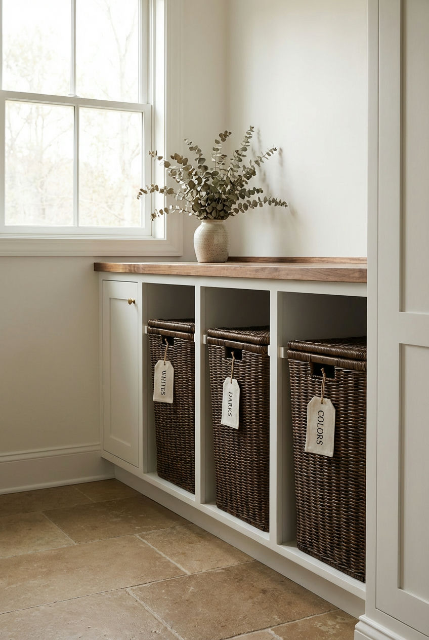 Integrated Sorting Bins 1