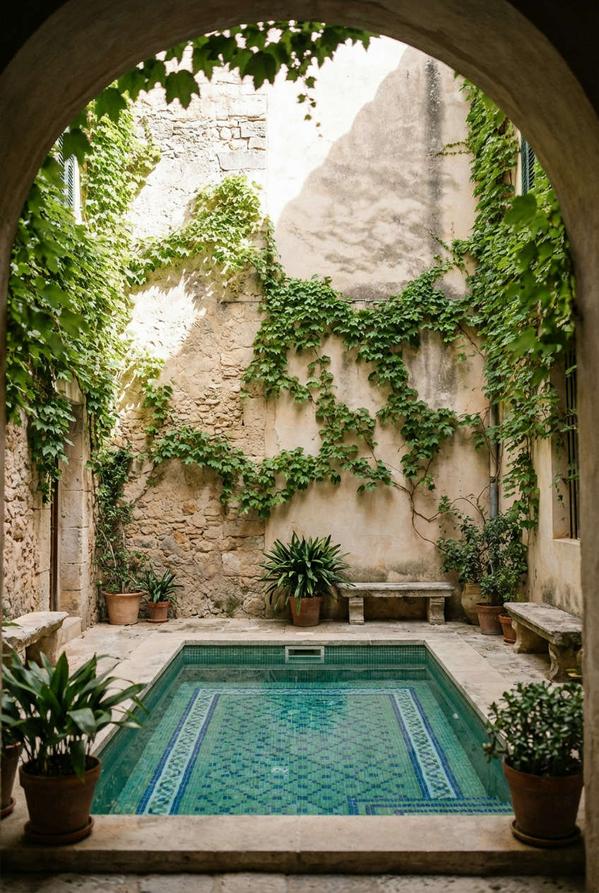Courtyard Oasis: Secluded Serenity 1