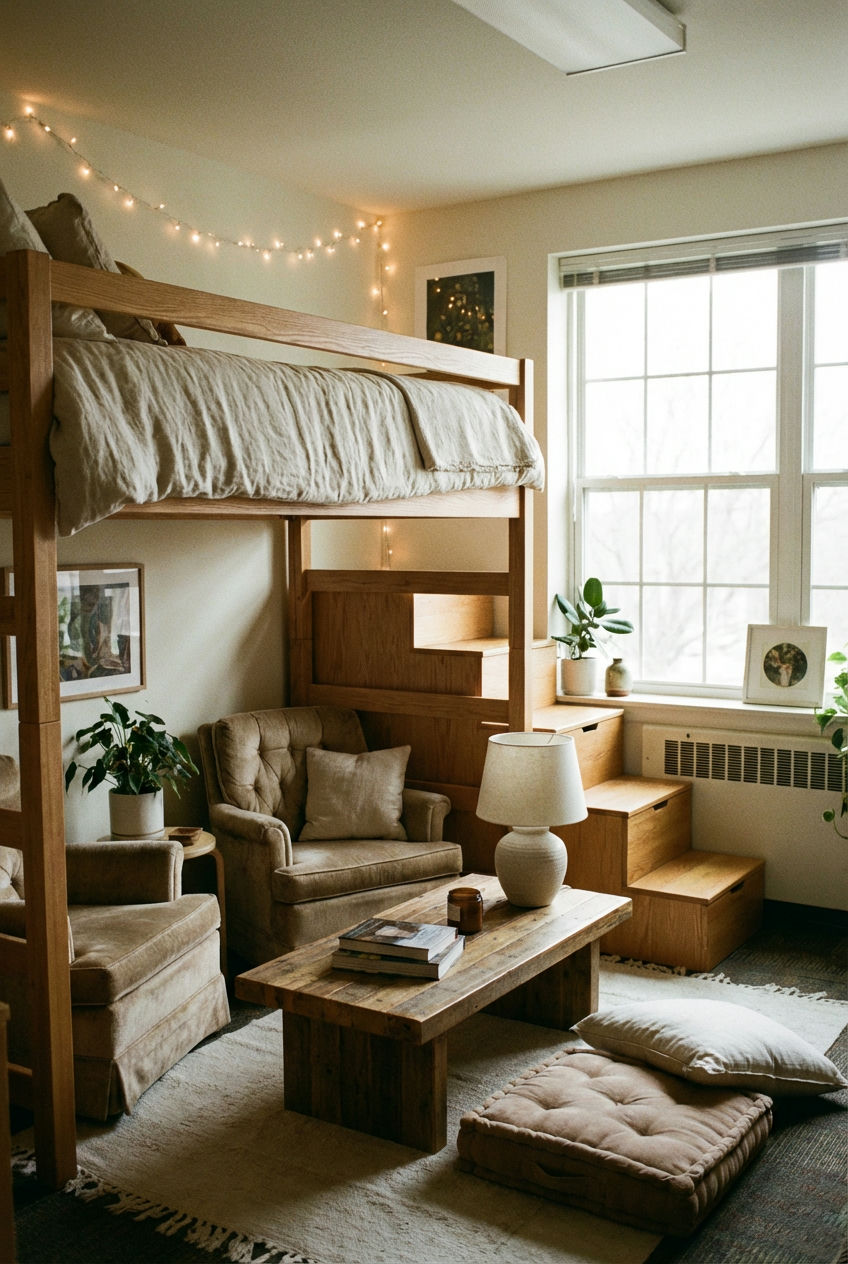 Elevated Lofted Beds 2