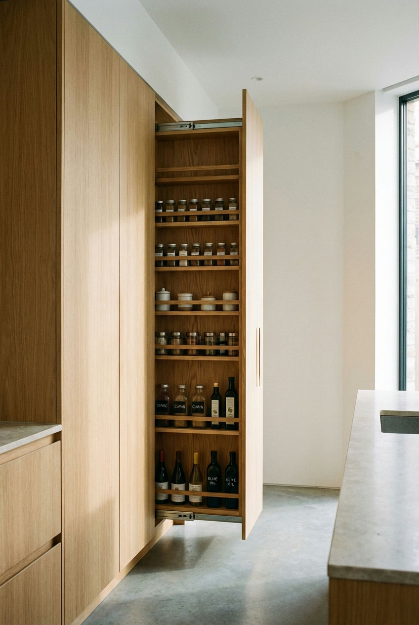 Pull-Out Pantry Walls 1