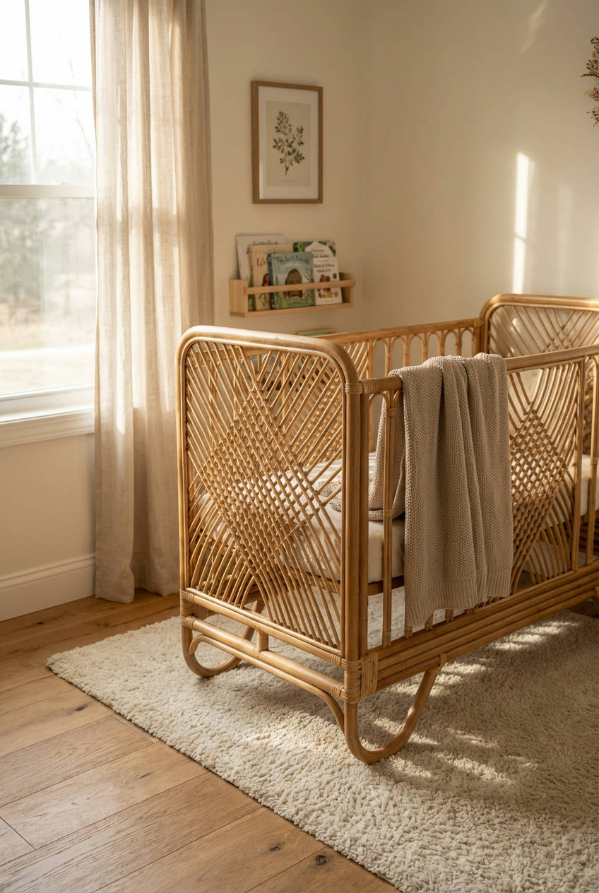Woven Rattan & Cane Accents 1