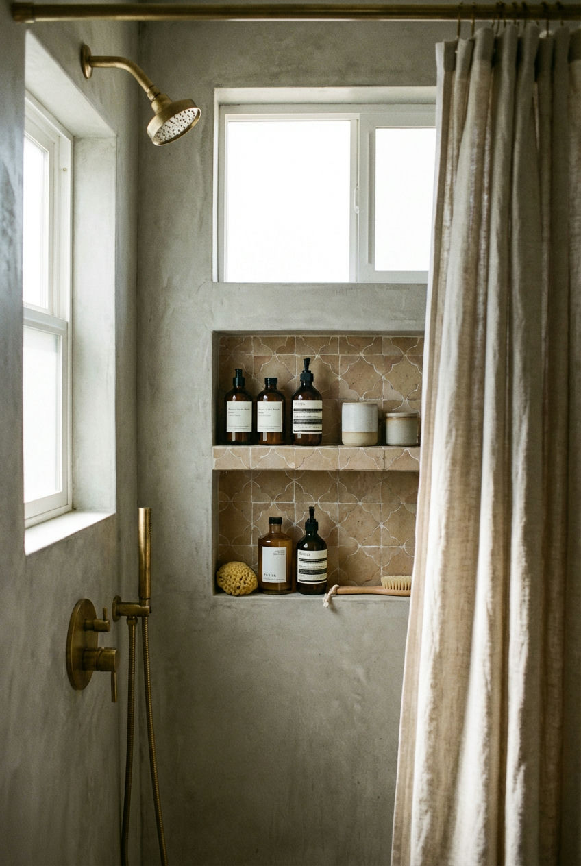 Built-In Niches in Showers 1
