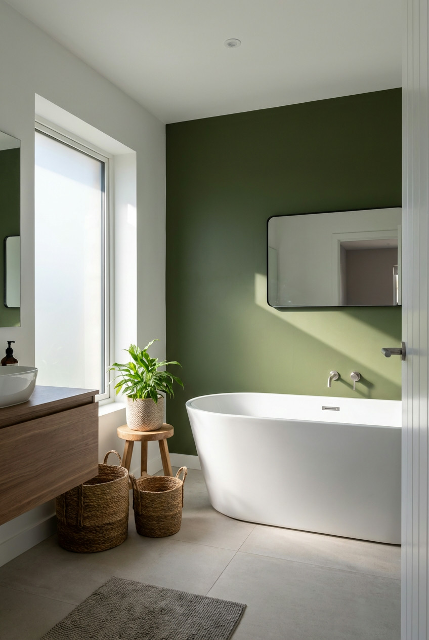 Earthy Olive Green 2