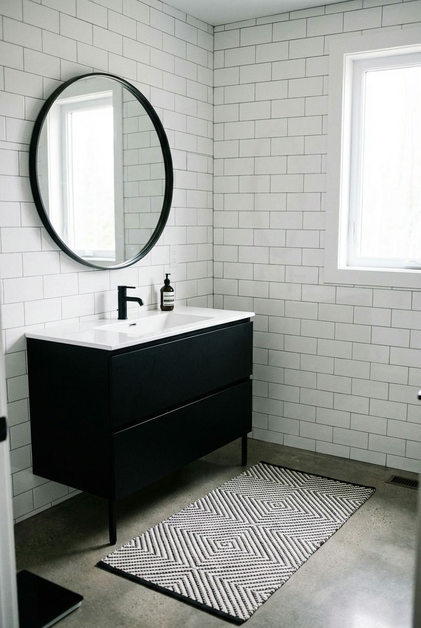 Sleek Monochrome Statement 1