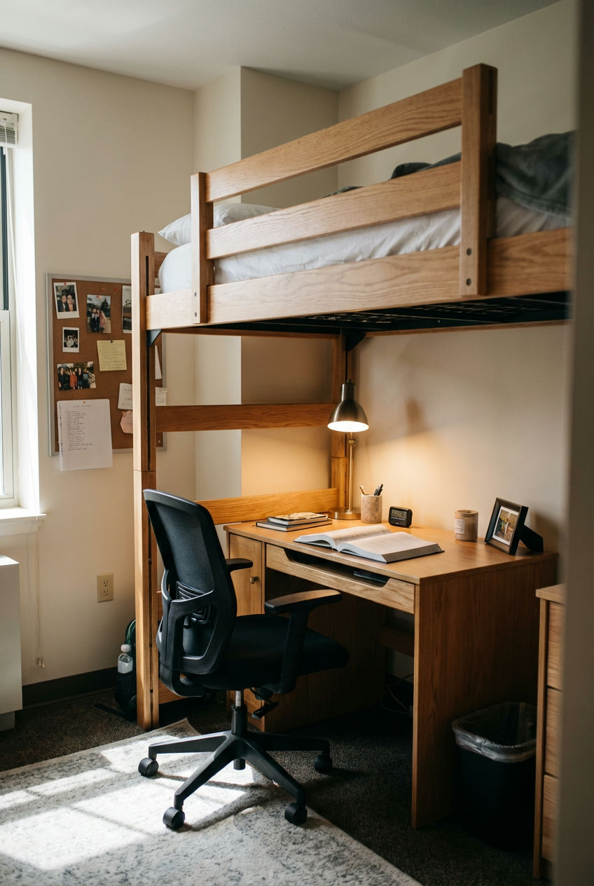 Elevated Lofted Beds 1