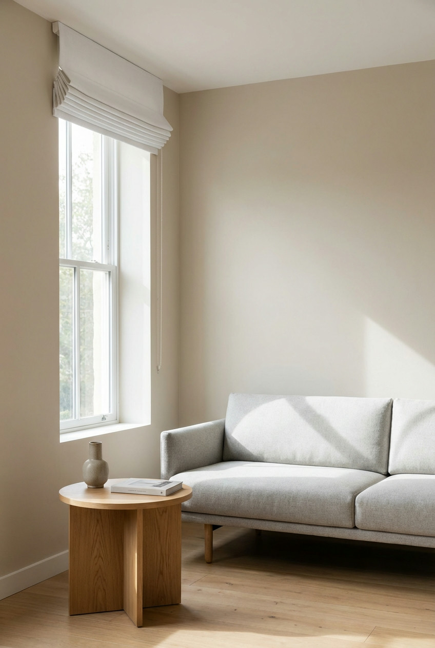 Roman Shades for Streamlined Elegance 1