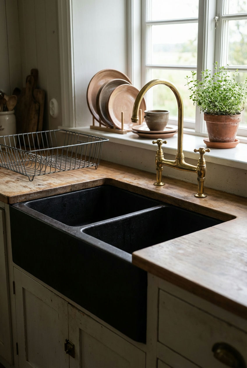 Oversized Farmhouse Sinks with Apron Fronts 2