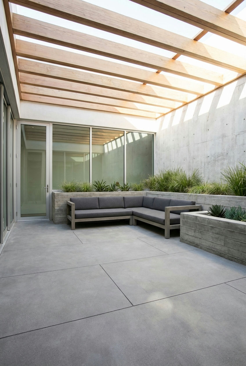 Minimalist Concrete Look 1