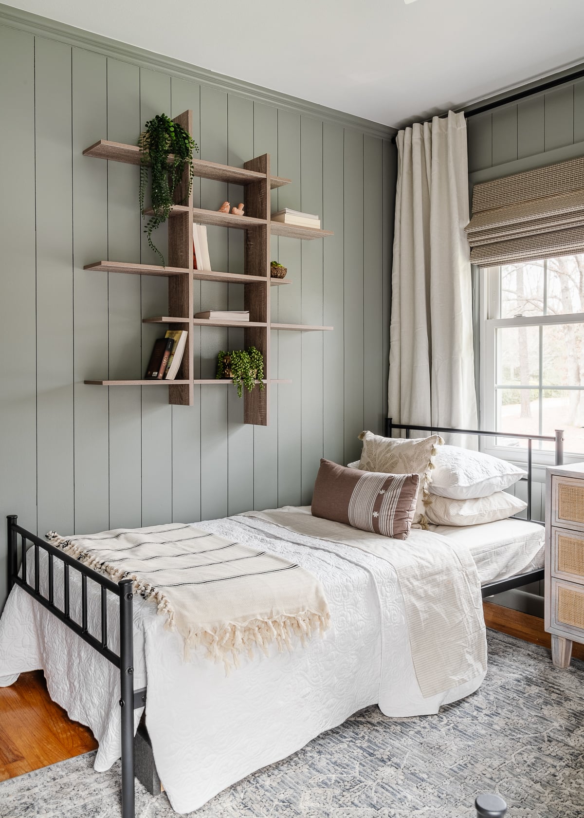Modern Cottage Shared Teen Girl Bedroom Reveal - Bless'er House