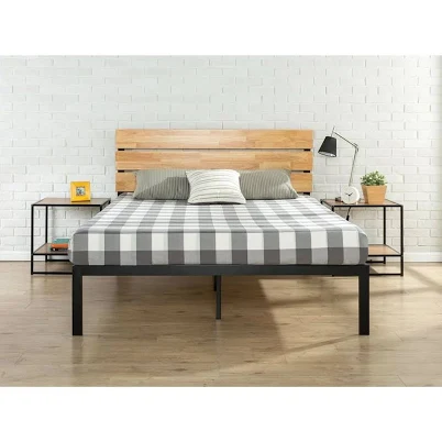 Modern Metal Platform Bed Frame with ...