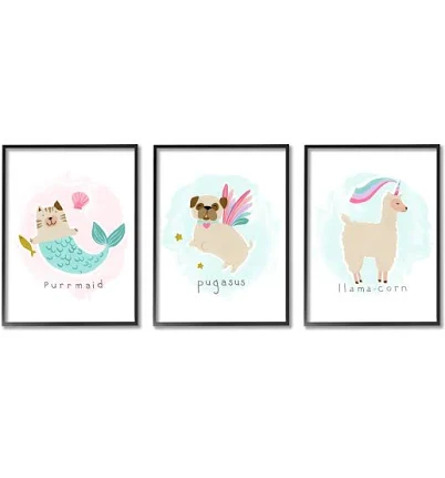 Stupell Industries Whimsical Mythical...